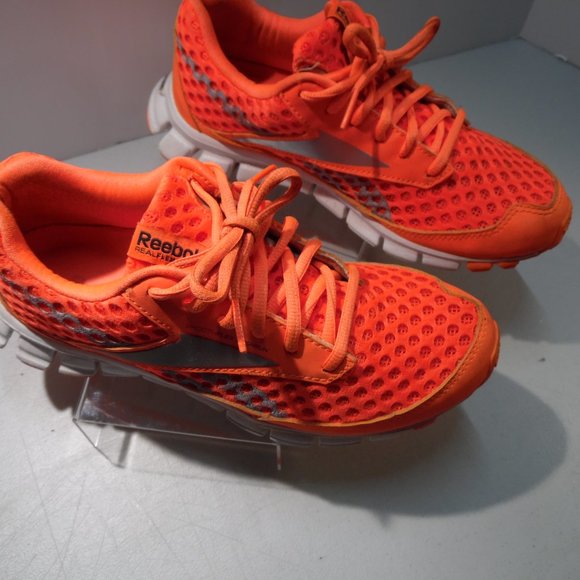 Women's Size 6 Reebox Orange RealFlex SmoothFlex - Picture 3 of 16